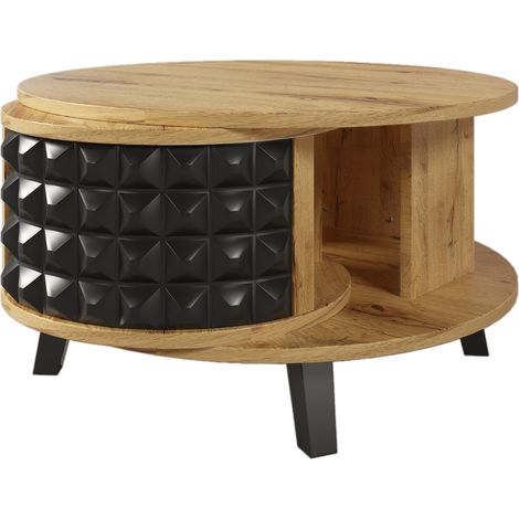Table basse, table pivotante, table d’appoint avec rangement interne caché (1/5)