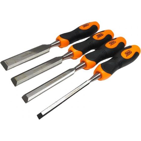 SEt 4 SGORBIE PER INTAGLIO LEGNO SCALPELLI MISURE 6 12 19 25 mm (1/5)