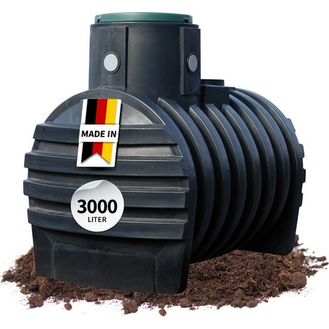 4rain MONO Erdtank 3000 Liter inkl. Tankabdeckung (1/5)