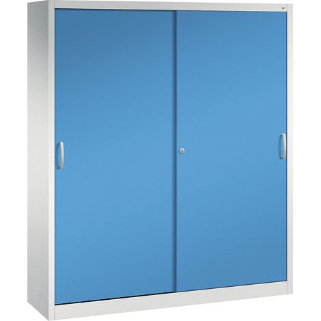 C+P, Armoire à portes coulissantes ACURADO, 8 tablettes, h x l (1/2)