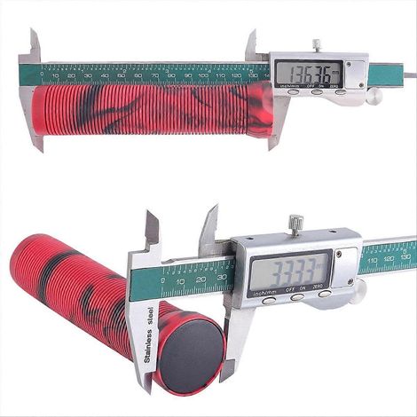 Poignées de guidon vélo antidérapantes, paire de grips en caoutchouc robuste, housse de cintre universelle pour VTT et vélo de route, confortable et résistante. (1/5)