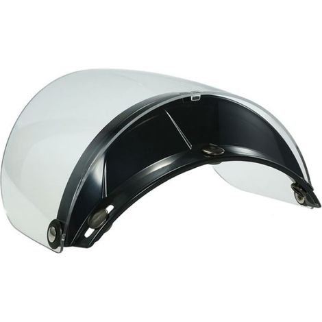 lentille de protection de visière rabattable à 3 pressions Lentille de protection de visière moto pour Transparente (1/5)