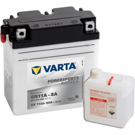 Batería VARTA 6N11A-3A 6V 11Ah