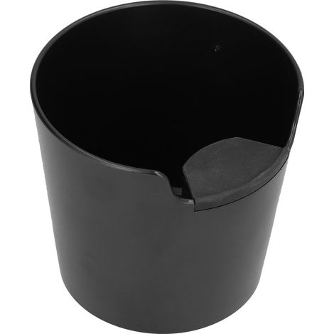 Mini bac à résidus de café moulu, seau à marc, poubelle pour pièces de machine à café semi-automatique (noir) (1/5)
