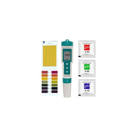 Tester digitale multifunzione 7 in 1 per la qualità dell'acqua, penna di test portatile ad alta precisione, strumento di misurazione di pH/TDS/EC/Salinità/ORP/SG/Temperatura