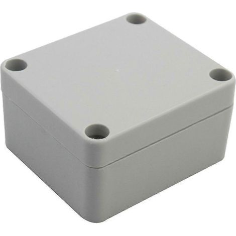 Boîte de jonction étanche extérieure en plastique à monter soi-même : connexion de câblage de borne de commande électrique, boîtier d'alimentation étanche (635835) (1/5)