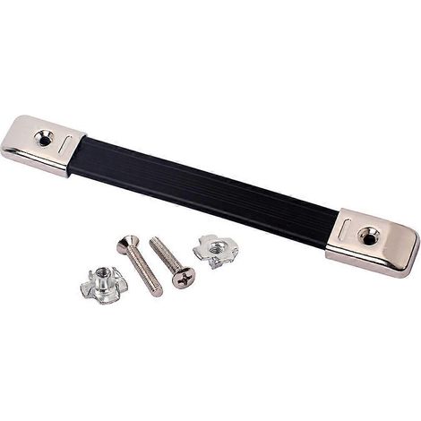 Poignée de sangle robuste pour enceinte de guitare, ampli, étui, boîte, haut-parleur (noir)-242.5cm-Black