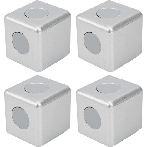 4 Pièces Bloc de Connexion à Angle Droit pour Profilés Aluminium, Raccord Industriel Fournitures
Norme Européenne 40, Connexion 2 Voies (1/5)