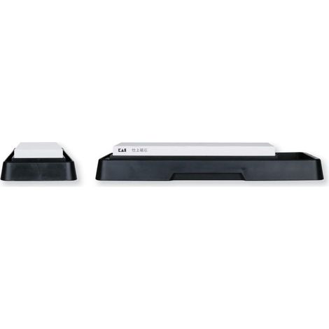 KAI WETZSTEIN Pietra per affilare grana 3000 con vaschetta 18,5 x 6,4 x 2 cm colore Nero