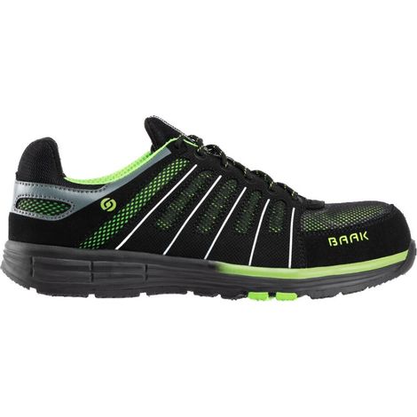 Baak Sicherheitshalbschuh Reeny 71522 S1P ESD SRC DGUV Gr.45 schwarz/grün (1/5)