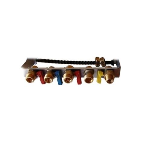 Saunier Duval – Kit de raccordement pour chauffe-eau électrique – Filetage plomberie – Modèle Nectra/Elexia – Applications chaudières murales
