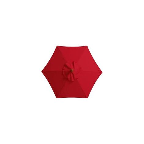3m Parasol Cover, Double Layer Waterproof UV-Resistant Polyester for Outdoor Use (1/5)