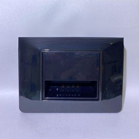 Marqueur à Led Encastré Glass Fumé 1,6w Lumière Blanche Design Moderne (1/2)