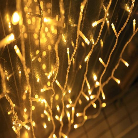 Guirlande Lumineuse - 10 M - IP44 Étanche - 8 Modes D'éclairage - Transformateur Basse Tension - Pour Intérieur Et Extérieur - 1 Pièce (1/5)