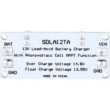 MPPT-Lademodul für SDLA12TA/SDLA12TB Solarmodule, ausgelegt für 12V Blei-Säure-Batterien von 1 bis 1000Ah für Fahrzeuge mit unterbrechungsfreier Stromversorgung (USV). (1/5)