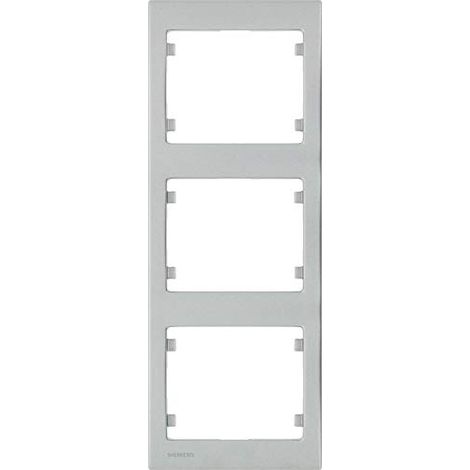 Placa de interruptor Siemens delta iris moderno compatible