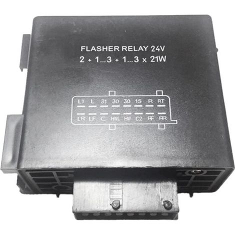 Unité de Clignotant Relais Camion pour SystèMe éLectrique 1328548 1401789 2159998 (1/4)
