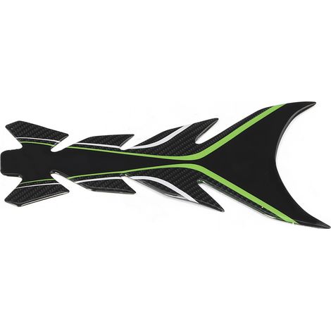 Protège réservoir moto en fibre carbone, autocollant décoratif compatible Kawasaki Z650 NINJA650 (1/3)