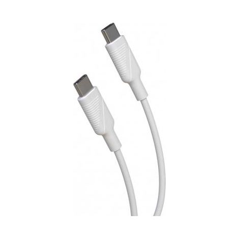 Cavo USB-C Muvit MCUSC0008 1,2 m Bianco (1/4)