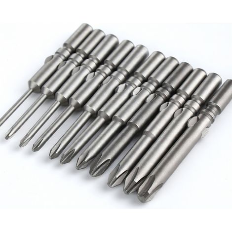 Punta de atornillado cruciforme larga 802 (6300PH2, metal y plástico) (1/5)