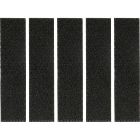Filtre Coton Charbon Actif pour Climatiseur 5 Pièces, Panneaux Filtrants à Découper pour Climatisation, Recharges Domestiques pour Remplacement Régulier (1/5)