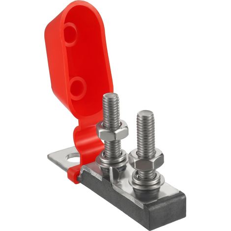 Bloc de fusibles à double borne Fusible de batterie 58 V DC Max IP66 étanche pour la protection des circuits des automobiles, des camping-cars, des piles de charge (1/5)