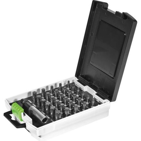 Festool – Coffret à embouts pour visseuse 25mm – Empreinte torx TX 10-50 – Support magnétique 1/4' – 769137