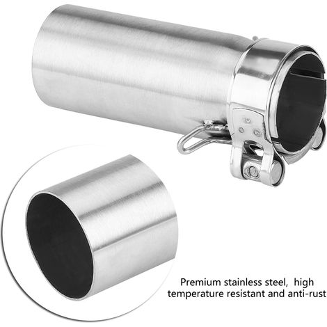 51-mm-Zwischenadapterrohr für Motorradschalldämpfer, Yamaha YZF-R6 2006–2014 Auspuffanschluss, Stahlverbinder (1/5)