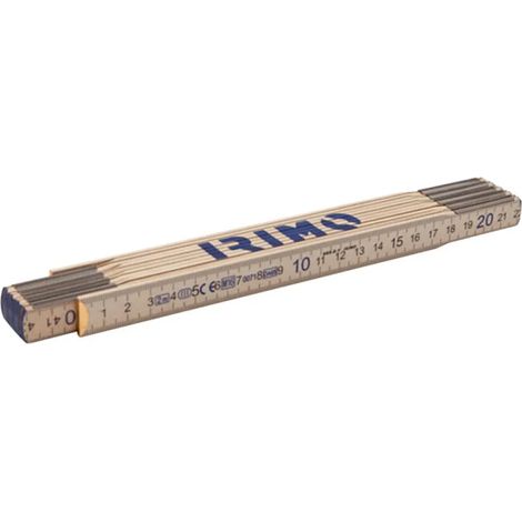 Règle pliante irimo wooden folding rule niveaux magnétiques