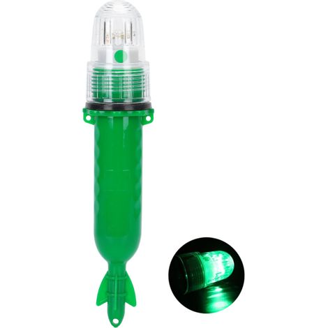 Balise lumineuse LED intelligente, étanche IP65, pour la pêche de nuit en mer (verte) (1/5)