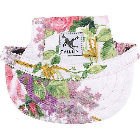 1 chapeau en toile pour chien, idéal pour les interactions en extérieur. (1/3)