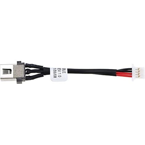 Câble nappe connecteur jack DC de charge compatible Lenovo IdeaPad S340-14API, S340-14IWL, S340-15API, S340-15IWL, port d'alimentation DC30100YV00