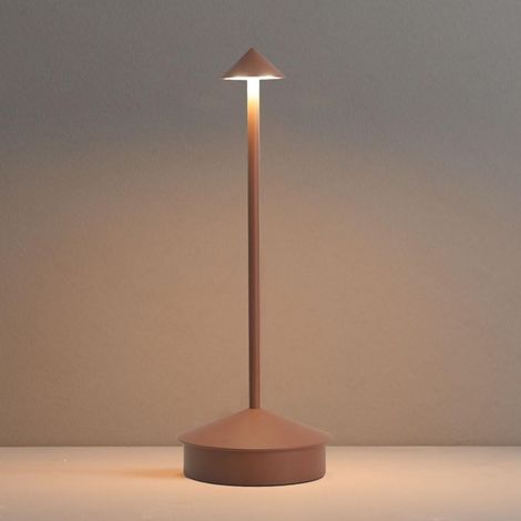 Kabellose Schreibtischlampe, wiederaufladbare Schreibtischlampe mit 6000 mAh, LED-Touch-Lampe, kabellos, wiederaufladbare Outdoor-Schreibtischlampe, dimmbar und batteriebetrieben (1/5)