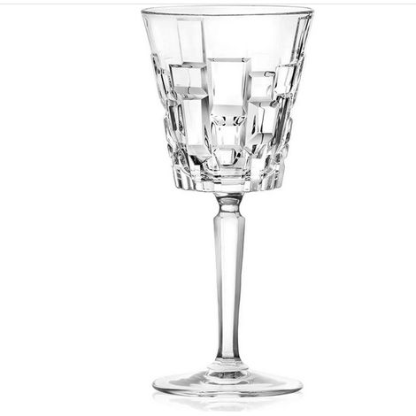 RCR Cristalleria Italiana Etna - 2 - Set da 6 Calici Vino in Vetro (1/2)