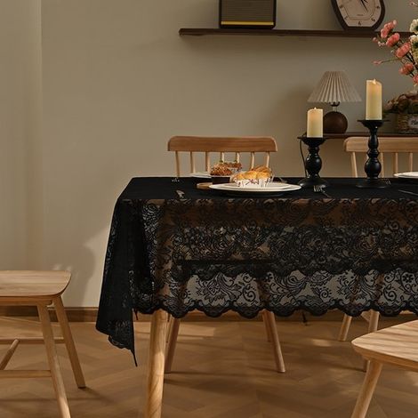 Tovaglia in pizzo - 150 cm x 200 cm - Multicolore (1/4)