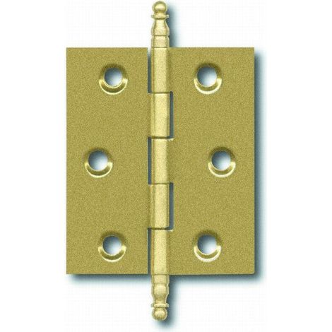 FPLUS bisagra ltda.remate 35x30 24ud , Bisagra hierro latonado estampada con remate 35x30x0.8
Cantos cuadrados.
Ref.20720002