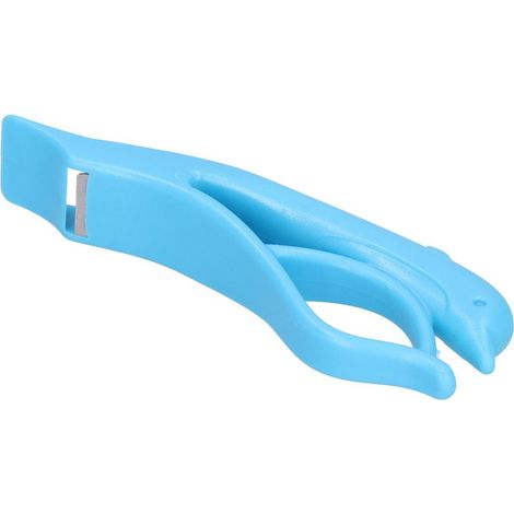 Éplucheur manuel multifonction en forme de dauphin pour fruits et légumes, outil de cuisine domestique pour poire, pomme de terre, bleu