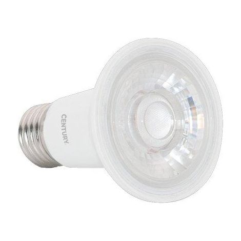 LAMPADA LED FARETTO SPOT LIGHT PAR20 CENTURY - CALDA VOLT 230 WATT 8 LUMEN 640 E27 R63- 2 pezzi