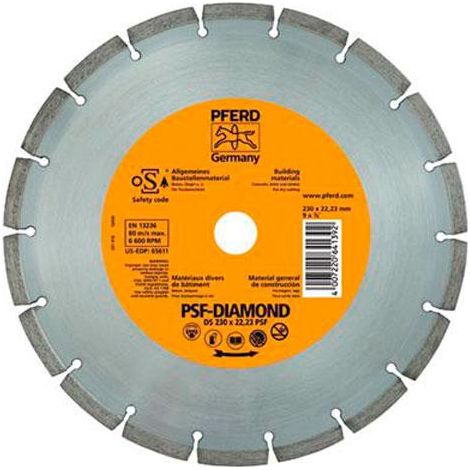 DISCO DIAMANTE DS 115 x 2.2 x 22.23 PSF - PFERD