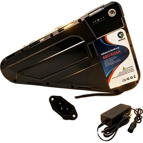 Batería de iones de litio para bicicleta eléctrica, 48 V, capacidad de 40 Ah, 48V-3P-40AH (1/2)