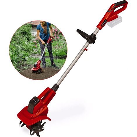 Einhell 18v Cordless Tiller Cultivator 20cm Power X-Change GE-CR 18/20 Bare Tool (1/5)