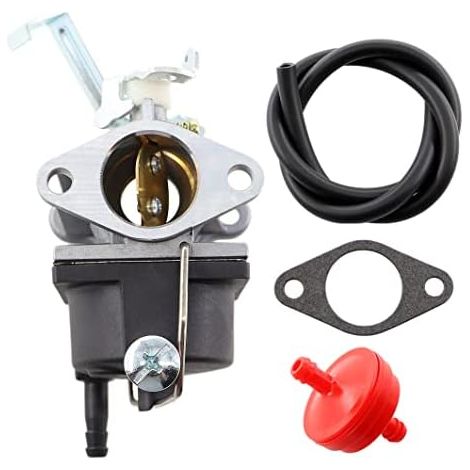 Carburateur avec joint détanchéité pour tuyau dessence Tecumseh OV691EP 600901B à 600922C, VTX691 600901A 600902A 4-Cycle Vertical Engine 640333 (1/5)
