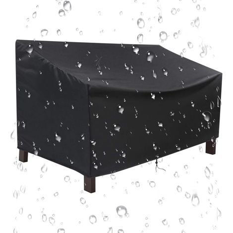 Terrassen Sofa Abdeckung Sonnenblockierend Wetterbeständig Wasserdichte Outdoor Sofa Schutzhüllen Für Outdoor-Loveseat Garten Hinterhof Deck Rasen Park im (1/5)