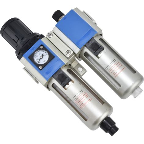 Luftfilter, Kompressor, Druckregler, Kombi-Schmiergerät, Öl-Wasser-Abscheider GFC300-10 (1/5)