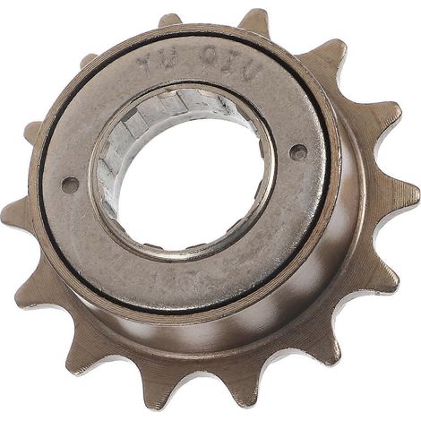 Roue libre 14 dents pour vélo à pignon fixe avec volant d'inertie en acier, compatible avec moyeux à pignon fixe et performances améliorées. (1/5)