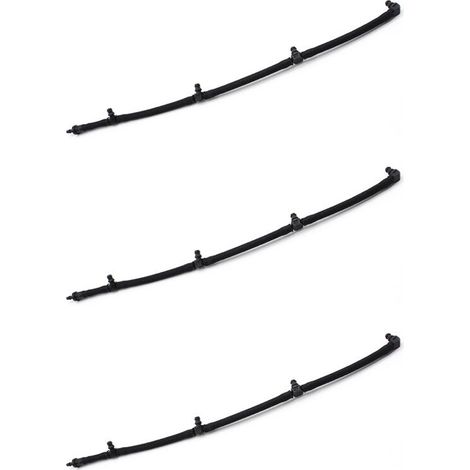Adatto per 3 tubi di ritorno carburante WE011349Y, linea di ritorno iniettore carburante, sistema di iniezione per BT-50 o Ranger. (1/4)