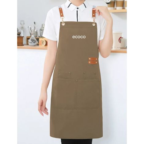 Grembiule da cucina professionale impermeabile, resistente all'olio e con tasche. (1/5)