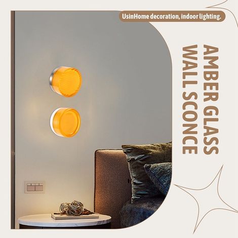 Erhältlich in 2 Farben: siehe Foto. Materialien: Schmiedeeisen und Acryl. Moderne runde LED-Wandleuchte fürs Wohnzimmer.
