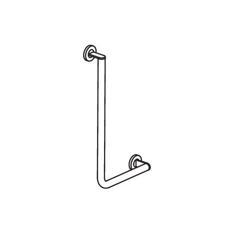 Winkelgriff,d: 30 A1=600, W1=300, re, chrom (1/3)