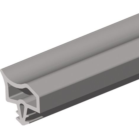Stopper per porta, lunghezza 5 m, per fresatura PVC nero beige